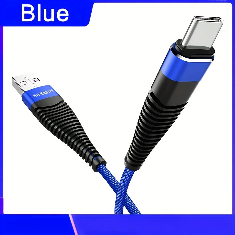 [Fast Charging Cable] High-Speed USB Type-C Fast Charging Cable for Android Phones Compatible with Samsung, Redmi, OnePlus And Xiaomi